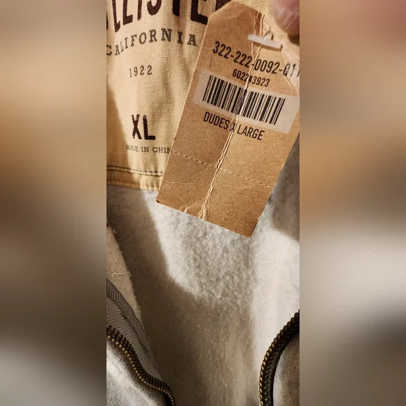 Nwt Hollister Hoodie mens - Picture 4 of 4